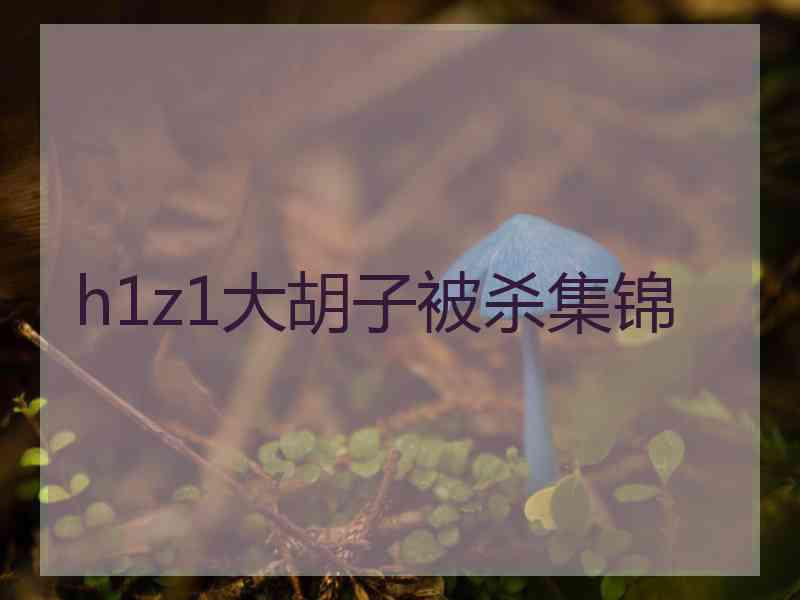 h1z1大胡子被杀集锦