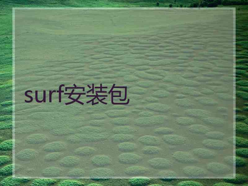 surf安装包