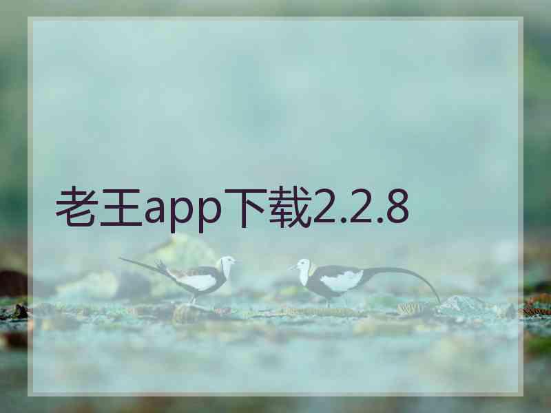 老王app下载2.2.8