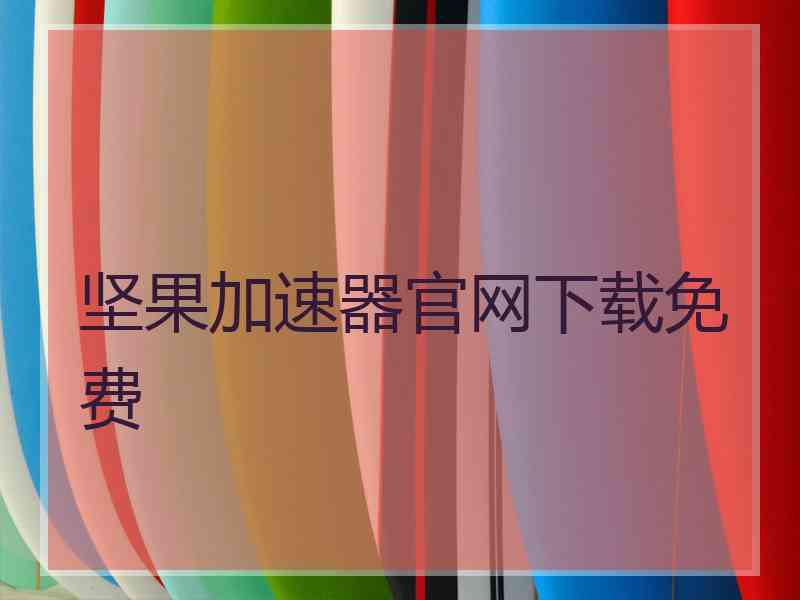 坚果加速器官网下载免费