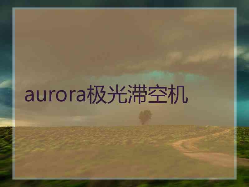 aurora极光滞空机