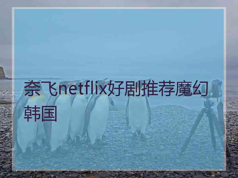 奈飞netflix好剧推荐魔幻韩国