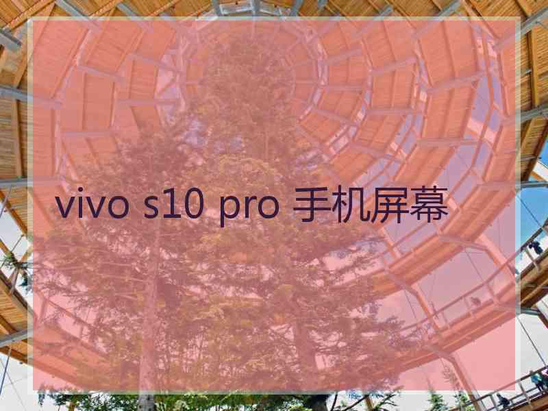 vivo s10 pro 手机屏幕