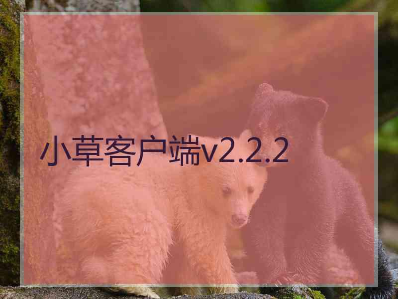 小草客户端v2.2.2