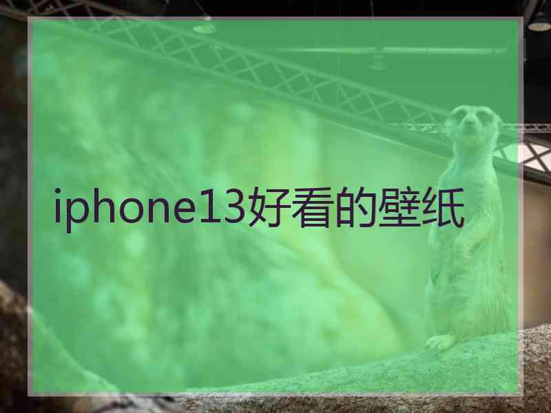 iphone13好看的壁纸