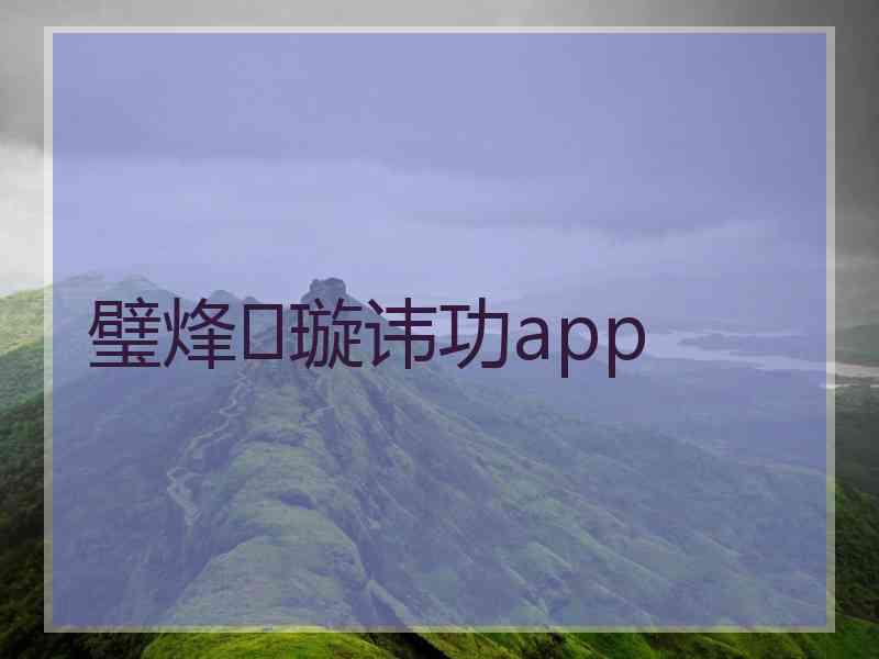 璧烽璇讳功app