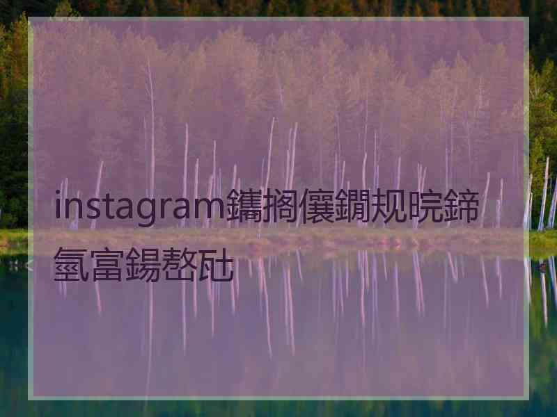 instagram鑴搁儴鐗规晥鍗氫富鍚嶅瓧