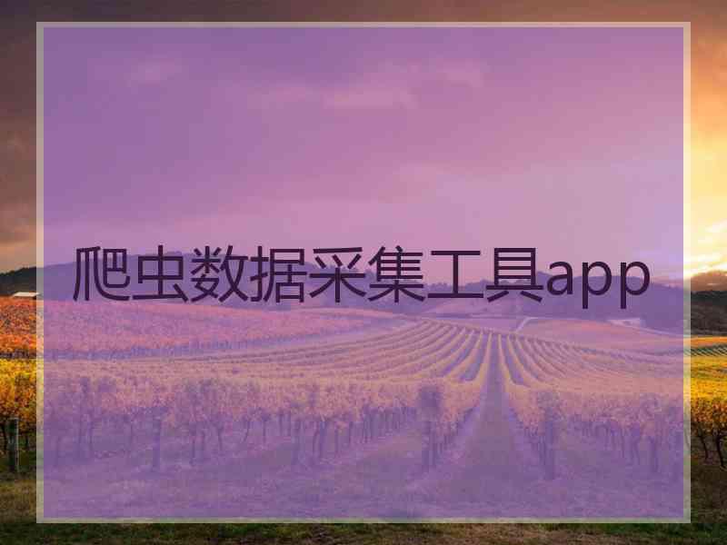 爬虫数据采集工具app