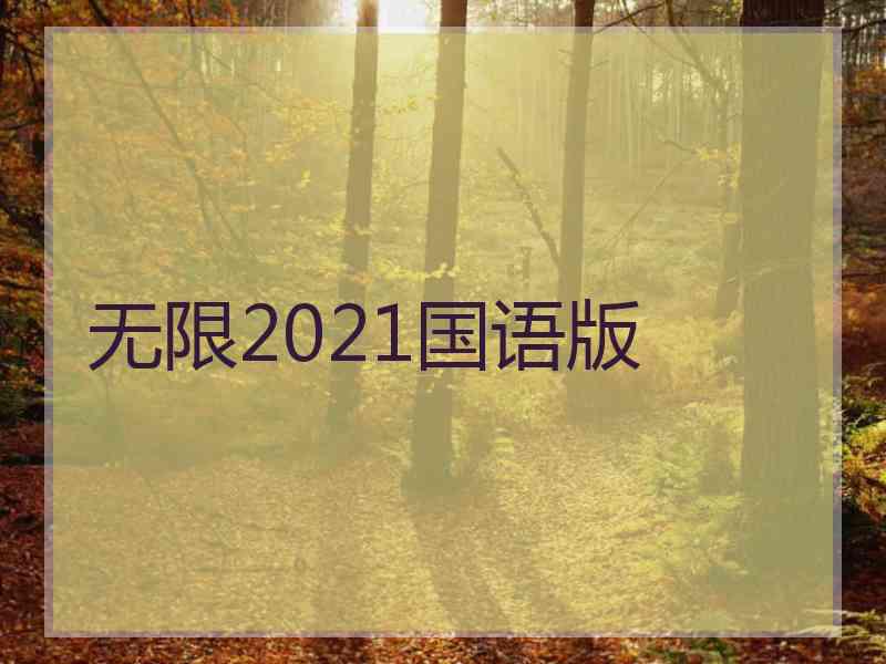 无限2021国语版