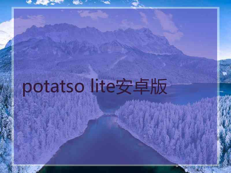 potatso lite安卓版