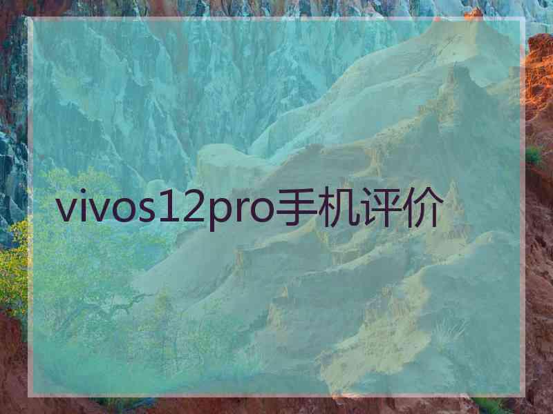 vivos12pro手机评价