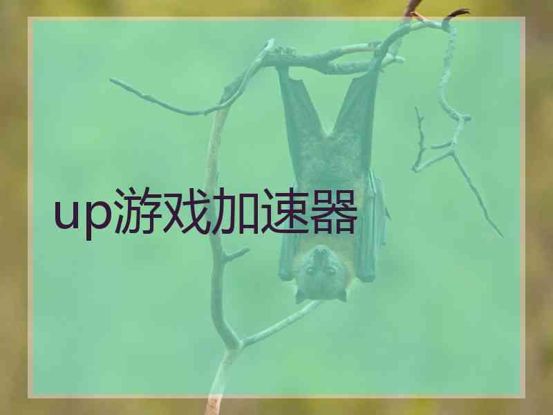 up游戏加速器