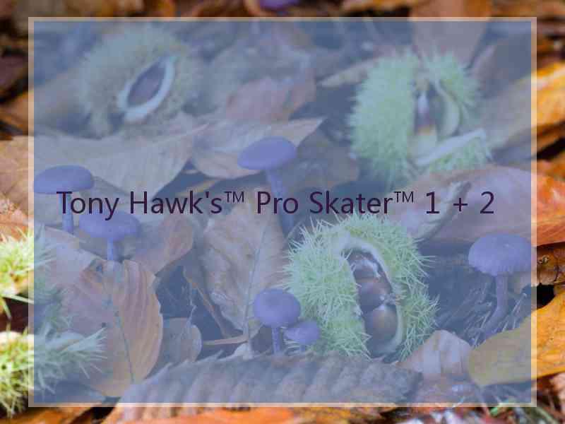 Tony Hawk's™ Pro Skater™ 1 + 2