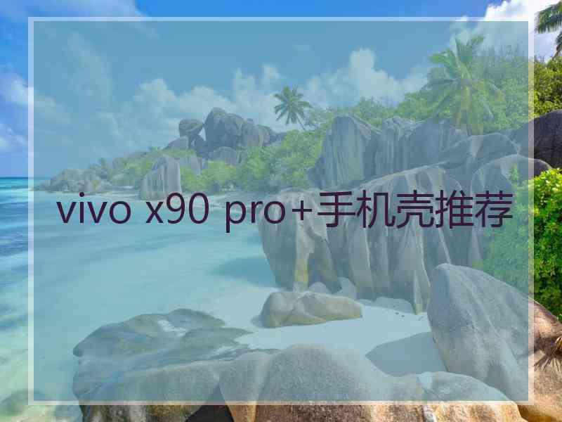 vivo x90 pro+手机壳推荐