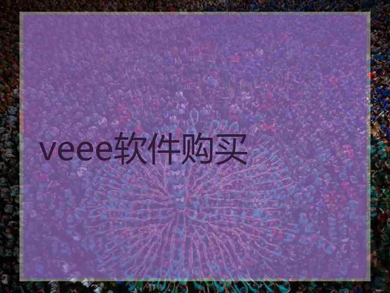 veee软件购买