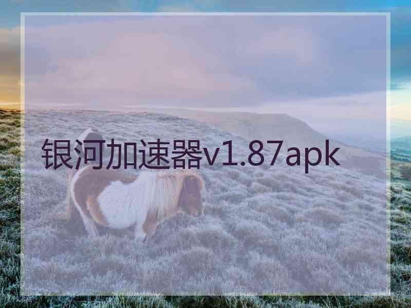 银河加速器v1.87apk