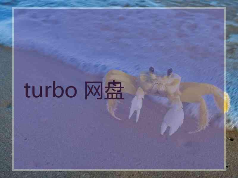 turbo 网盘