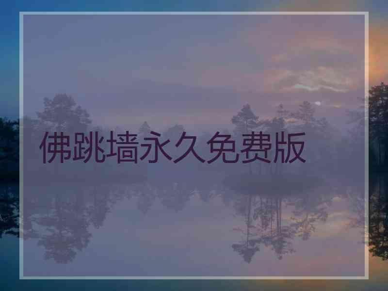 佛跳墙永久免费版