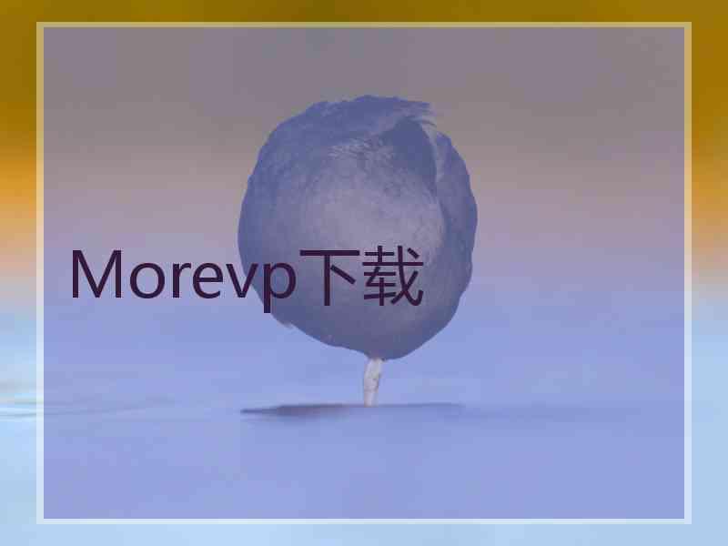 Morevp下载