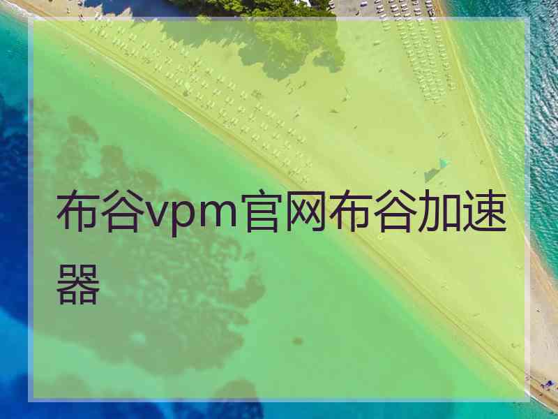 布谷vpm官网布谷加速器