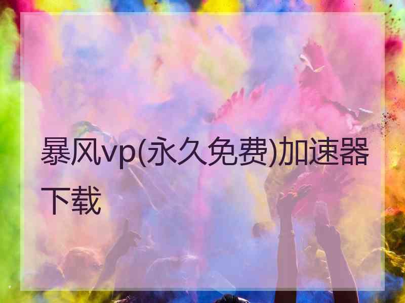 暴风vp(永久免费)加速器下载