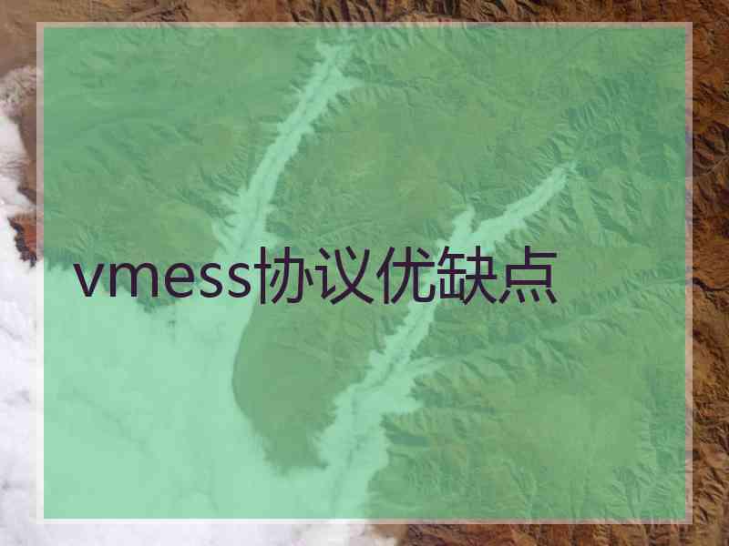 vmess协议优缺点