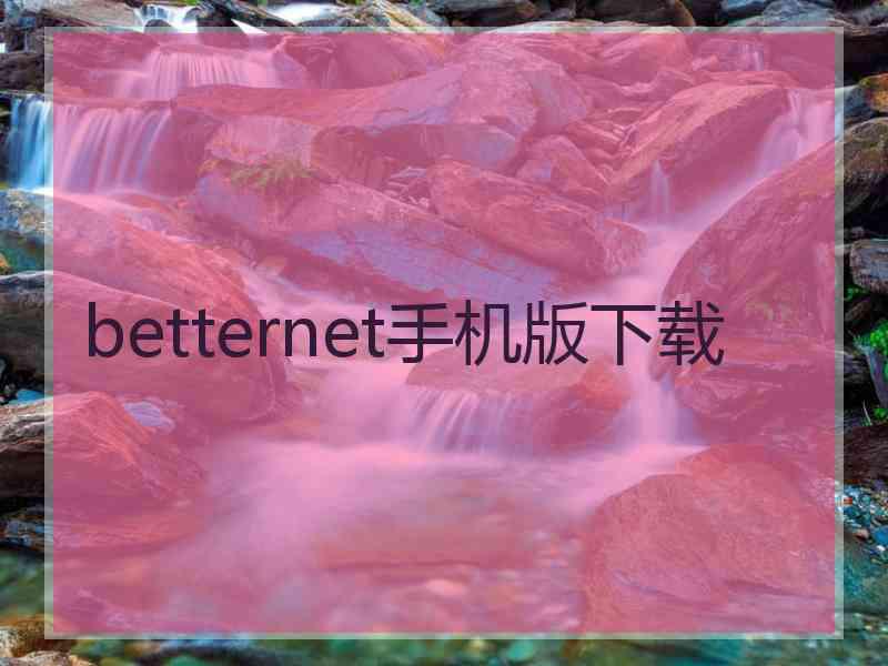 betternet手机版下载