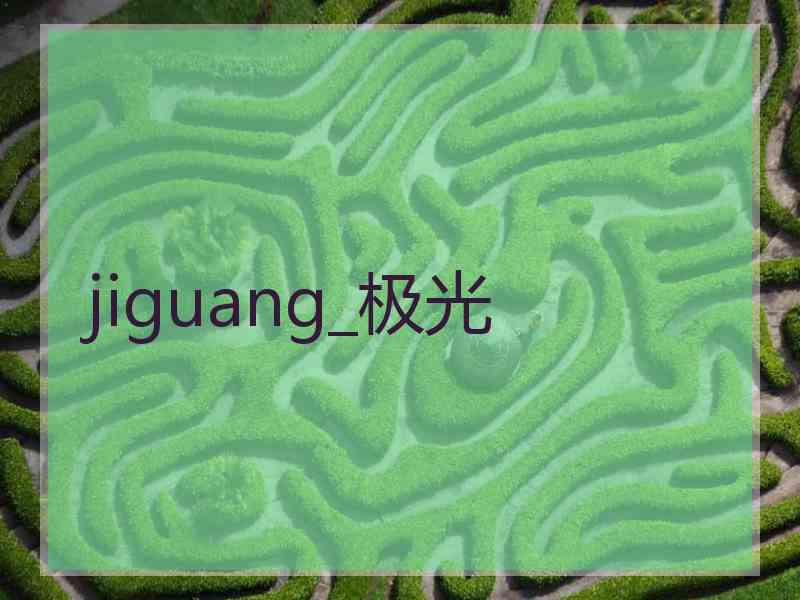 jiguang_极光