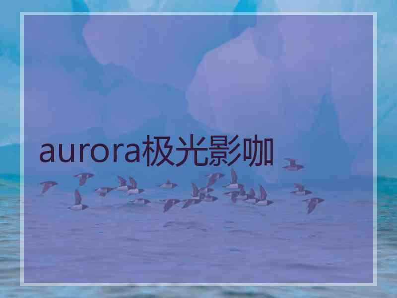 aurora极光影咖