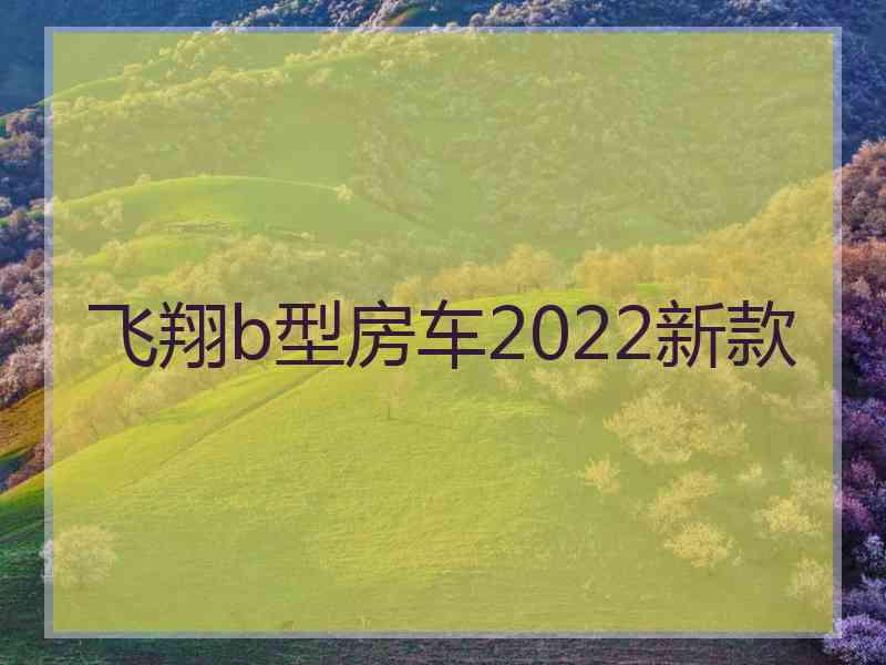 飞翔b型房车2022新款