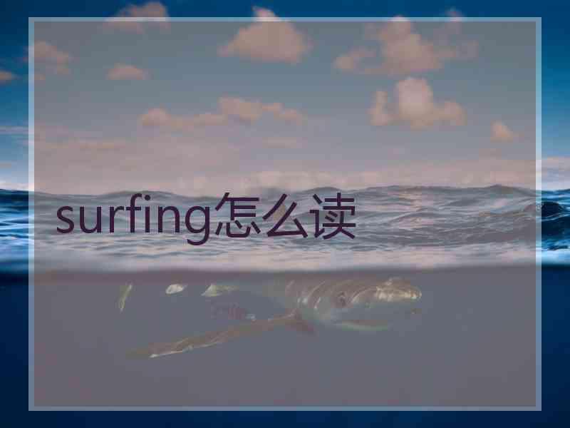 surfing怎么读