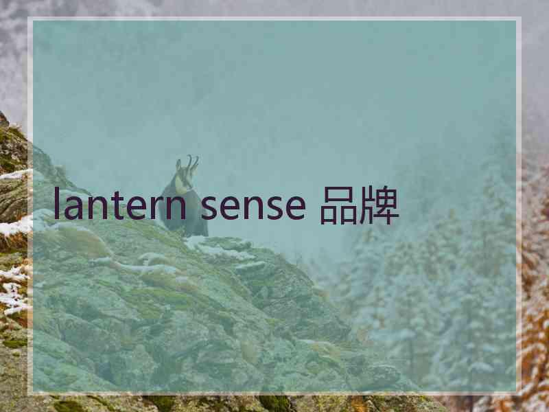 lantern sense 品牌