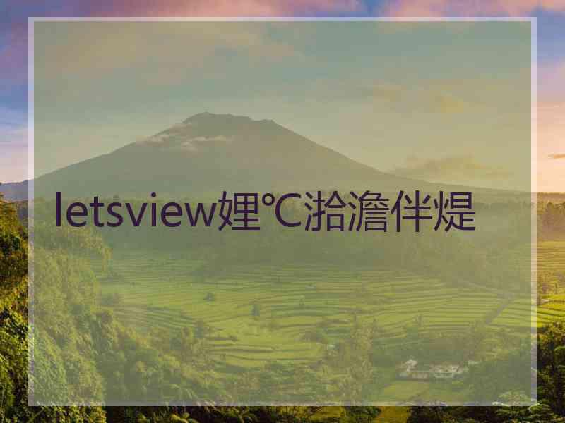 letsview娌℃湁澹伴煶