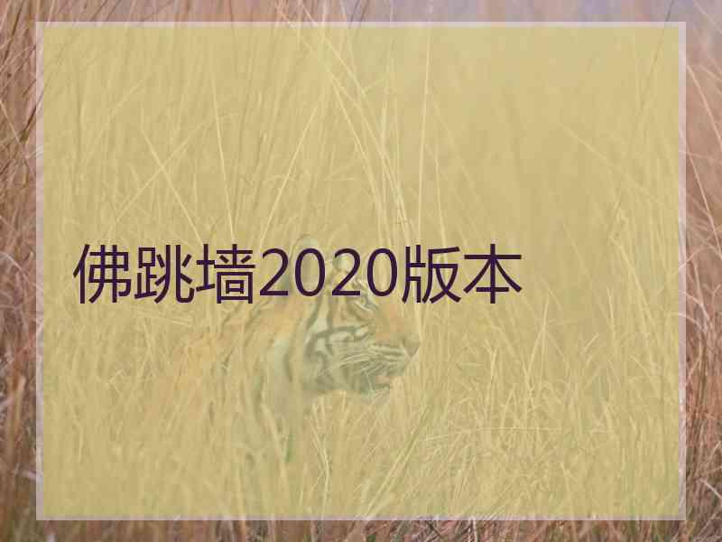 佛跳墙2020版本