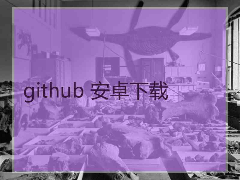 github 安卓下载