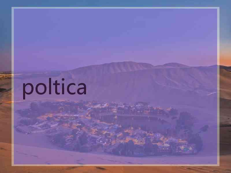 poltica