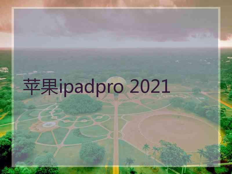 苹果ipadpro 2021