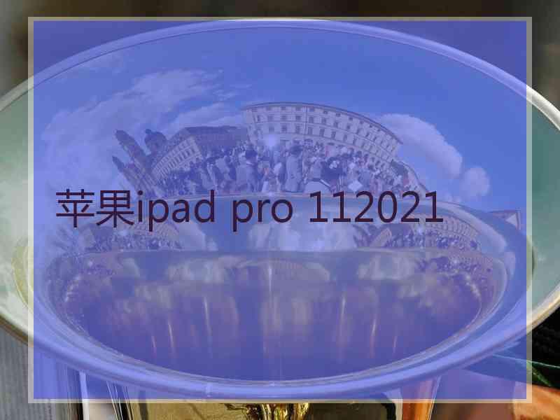 苹果ipad pro 112021