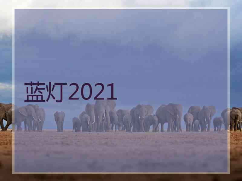 蓝灯2021