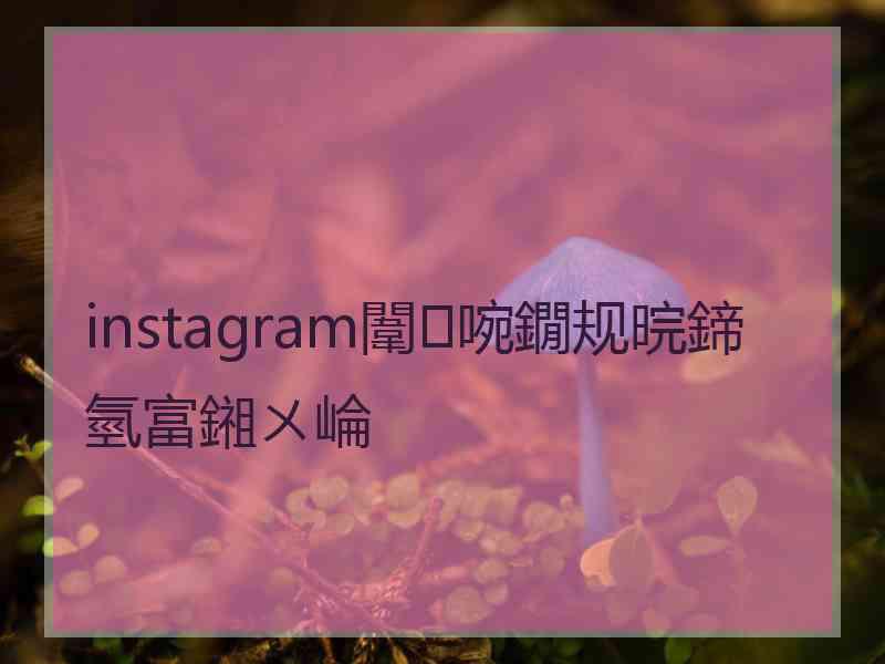 instagram闈㈣啘鐗规晥鍗氫富鎺ㄨ崘