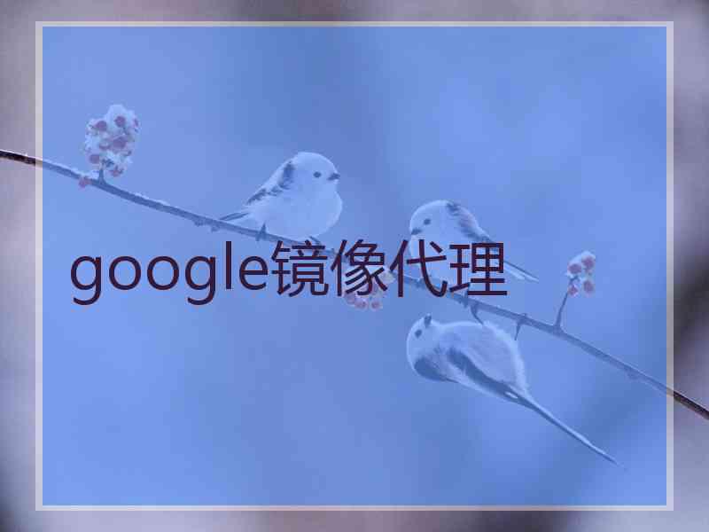 google镜像代理