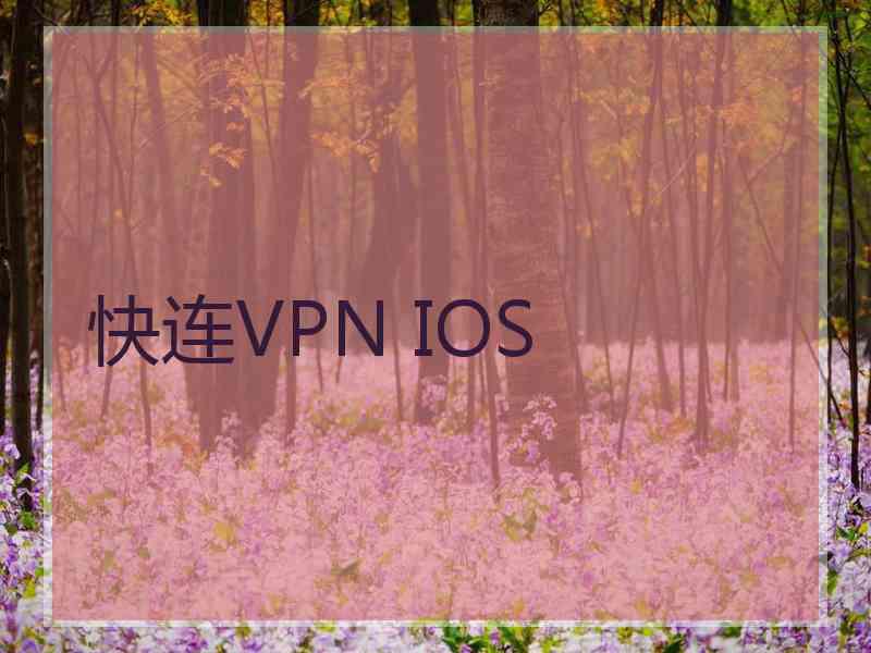 快连VPN IOS