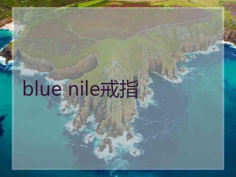 blue nile戒指