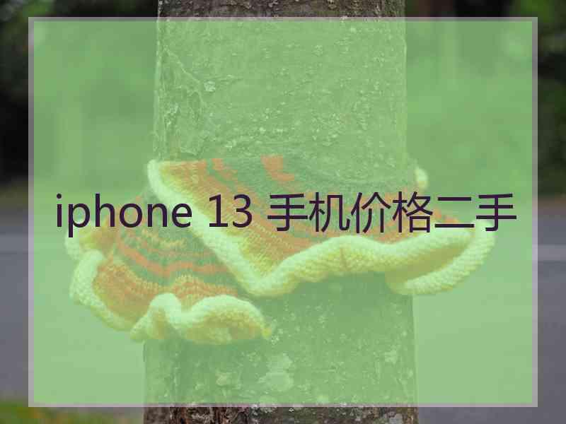 iphone 13 手机价格二手