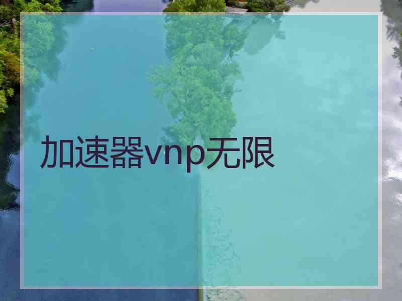 加速器vnp无限