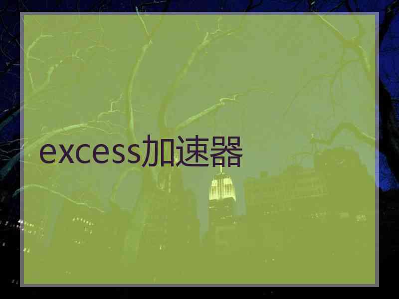 excess加速器