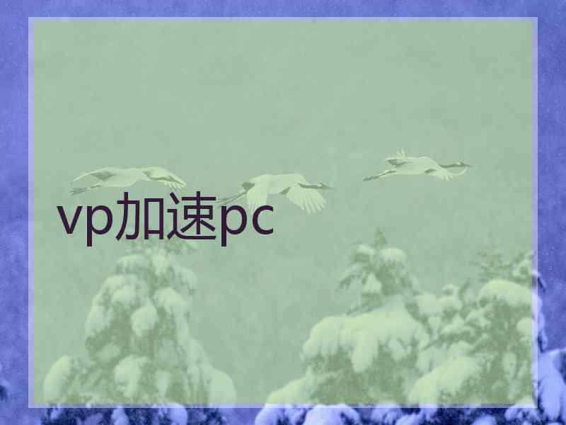 vp加速pc