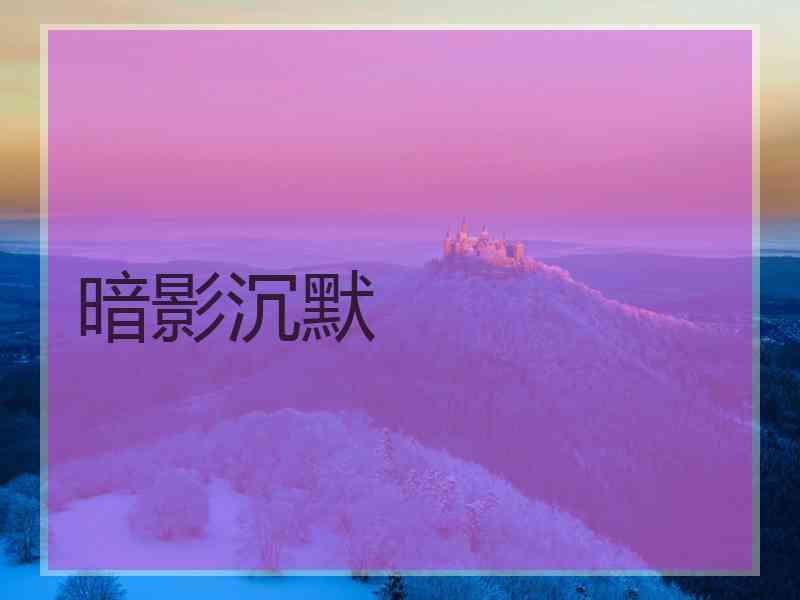 暗影沉默