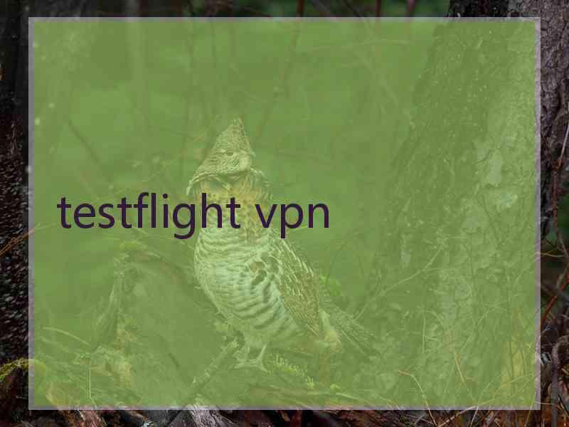 testflight vpn