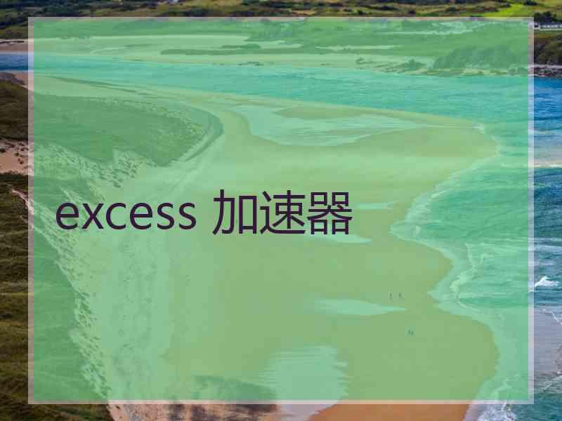 excess 加速器